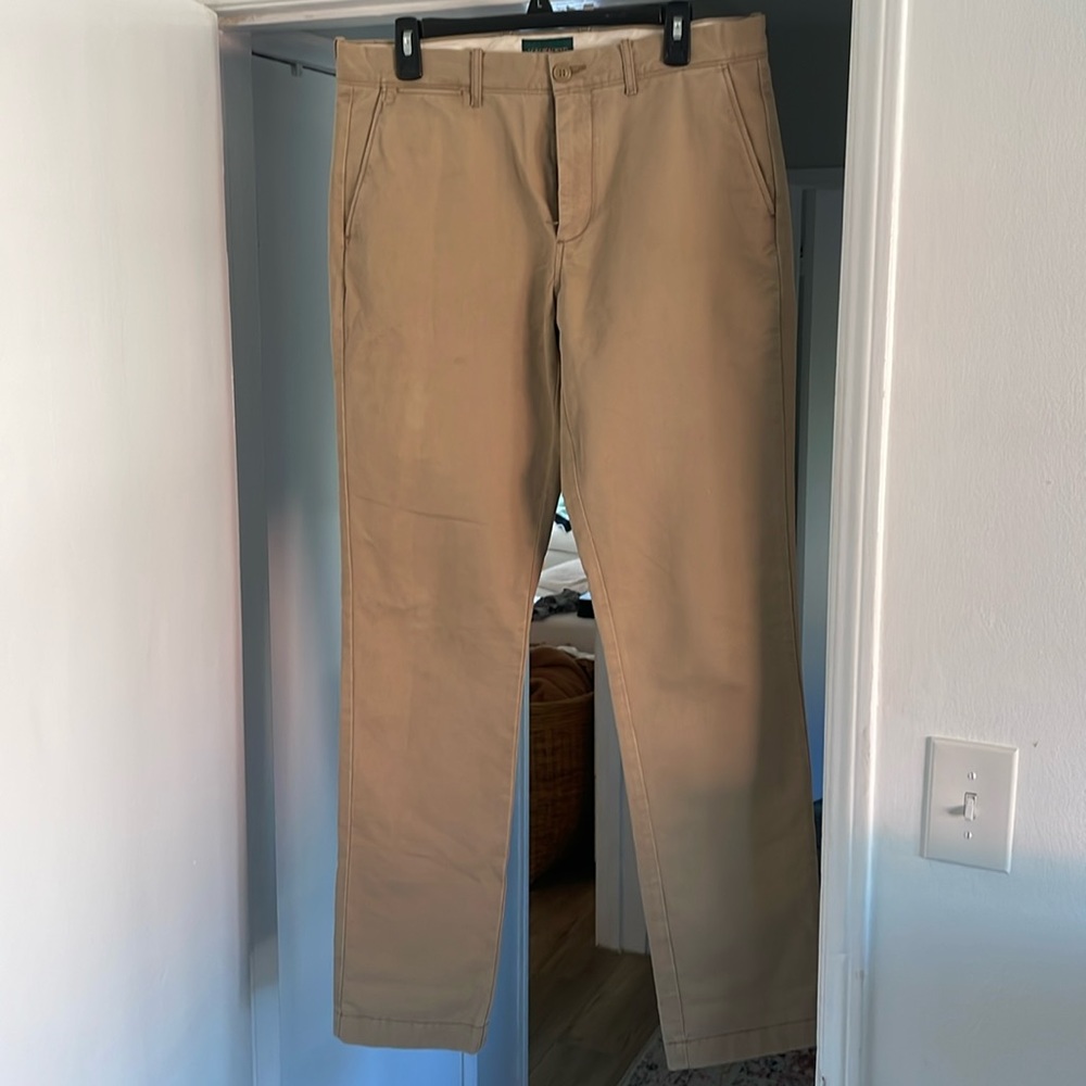 J Crew khaki chinos.